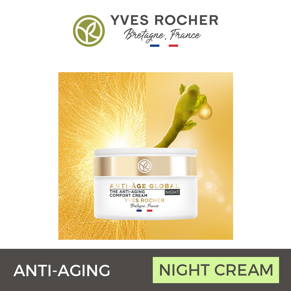  Yves Rocher Anti Age Global - The Anti-Aging Comfort Cream Night
